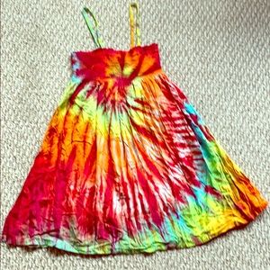 Sundress tie dye pattern.